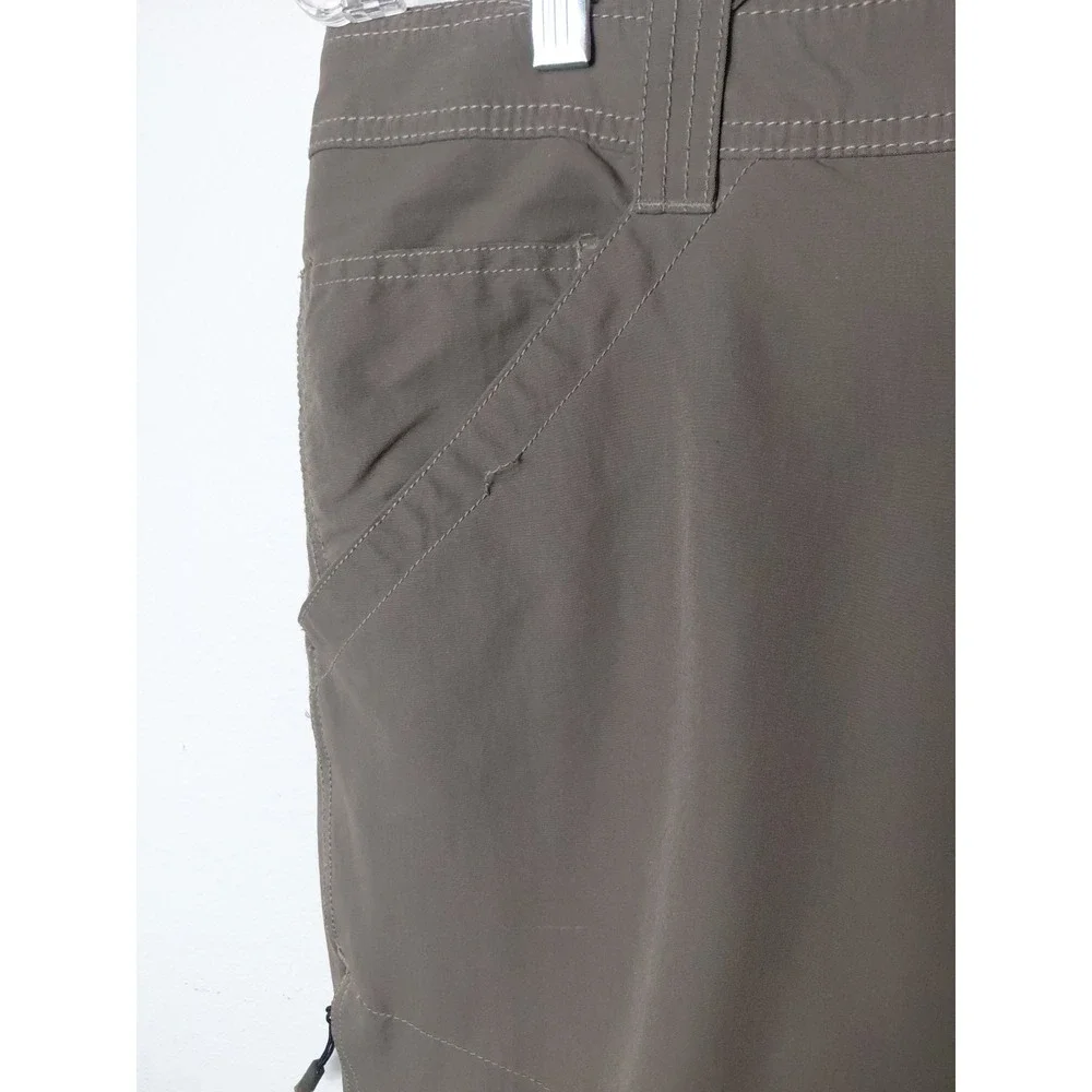 Columbia Titanium Olive Green 6 Pockets  Hiking Pants Men's 36 X 32 Camping